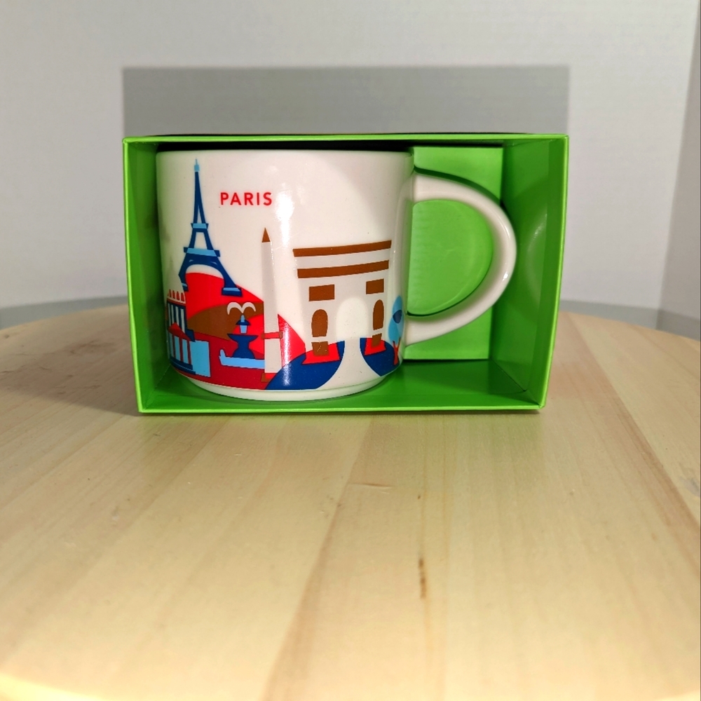 Brand NEW Starbucks You Are Here Paris Coffee Mug